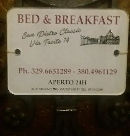 San Pietro Classic Tacito 74 *